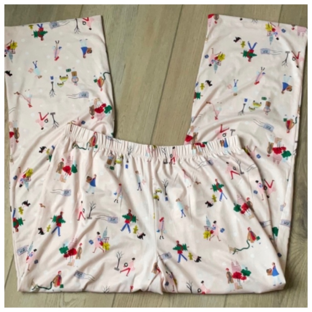 Kate Spade Blush Christmas Pajama Set Size Large  ♠️ - Picture 4 of 10